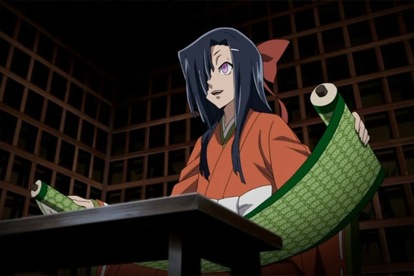 Tsubaki Kasugano em Mirai Nikki