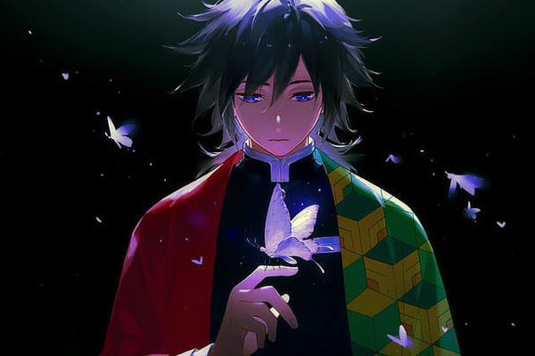 Giyu Tomioka aus Kimetsu No Yaiba