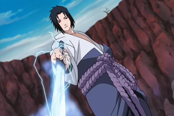 Sasuke Uchiha in Naruto