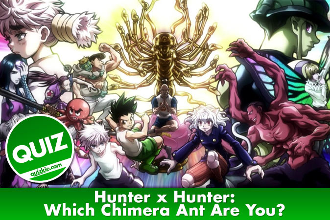 Bienvenido al cuestionario: Hunter x Hunter: ¿Cuál Antropomorfo de Chimera eres?