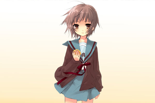 Yuki Nagato em The Melancholy of Haruhi Suzumiya