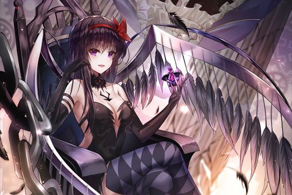 Devil Homura em Mahou Shoujo Madoka Magica