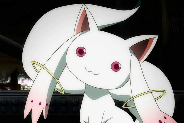 Kyubey em Mahou Shoujo Madoka Magica