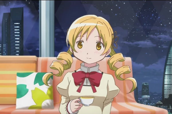 Mami Tomoe em Mahou Shoujo Madoka Magica