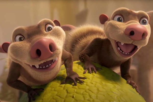 Crash em The Ice Age Adventures of Buck Wild