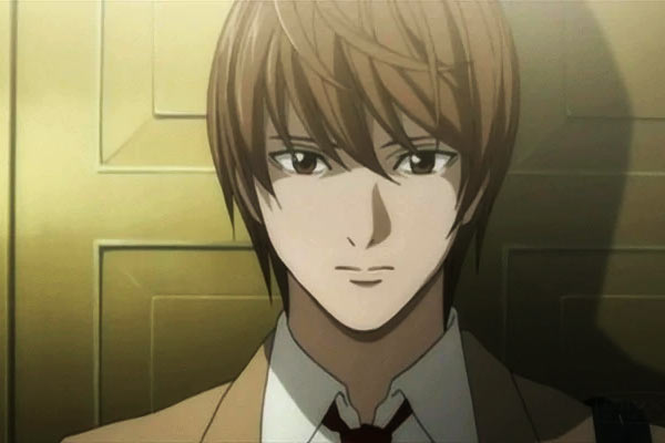Light Yagami from Death Note dans Badass Anime Characters