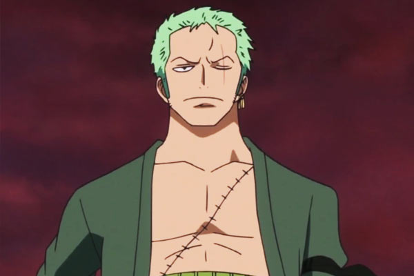 Zoro Roronoa from One Piece dans Badass Anime Characters