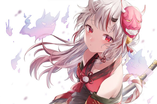 Nakiri Ayame aus Holo no Graffiti