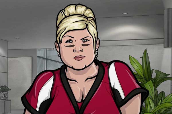 Pam Poovey en Archer