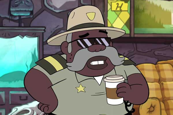 Sheriff Blubs en Gravity Falls