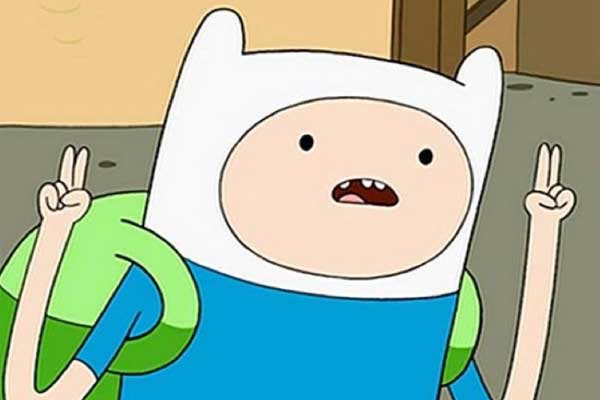 Finn dans Adventure Time