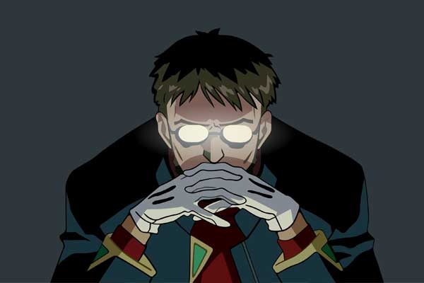 Gendo Ikari aus Evangelion