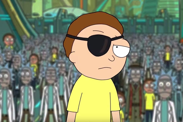 Evil Morty en Rick and Morty