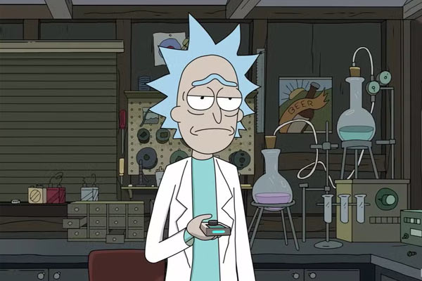 Rick Sanchez en Rick and Morty