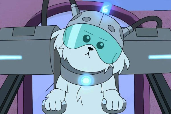Snuffles en Rick and Morty