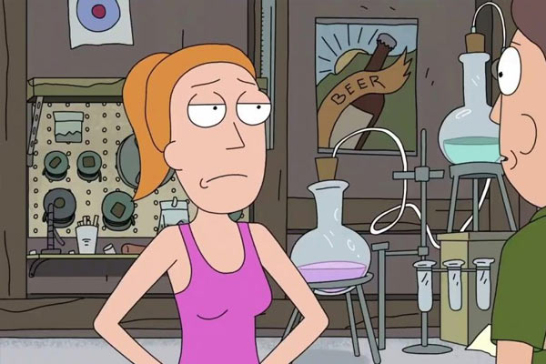 Summer Smith en Rick and Morty