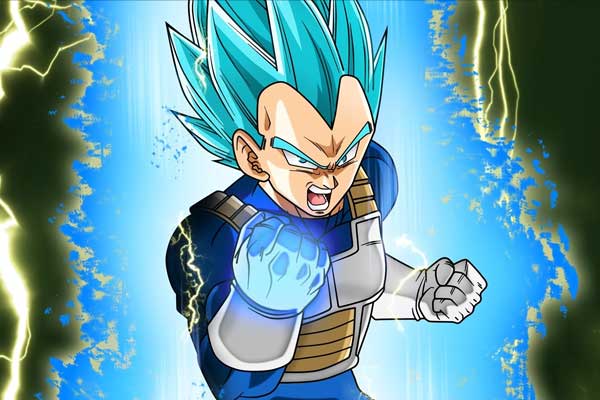 Vegeta aus Dragon Ball Super