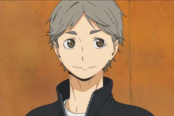 Kōshi Sugawara em Haikyuu!!