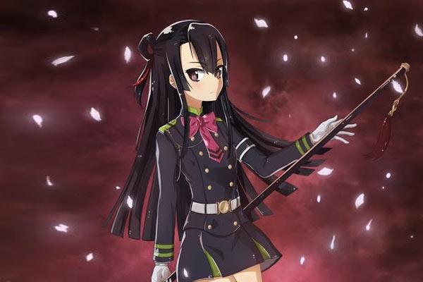 Koori Chikage in Yuki Yuna Is A Hero