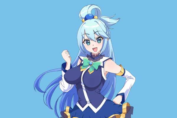Aqua dans KonoSuba