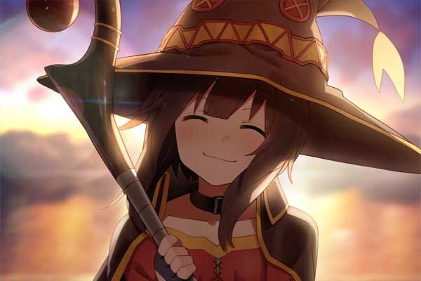 Megumin dans KonoSuba
