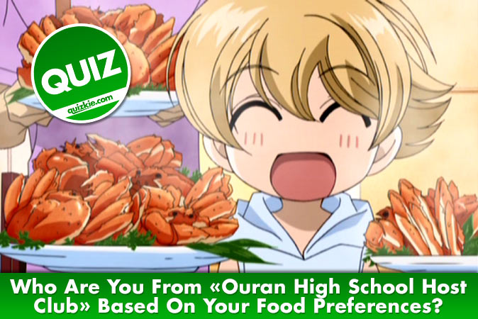 Bem-vindo ao questionário: Quem você é no Ouran High School Host Club baseado em suas preferências alimentares?