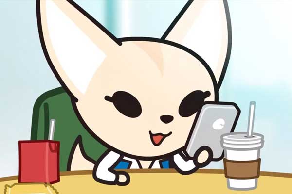Fenneko dans Aggretsuko