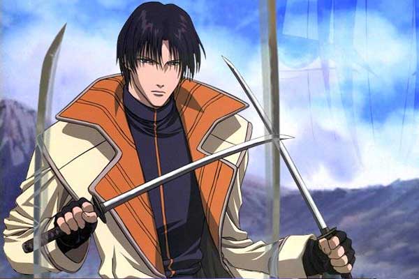 Shinomori Aoshi em Rurouni Kenshin