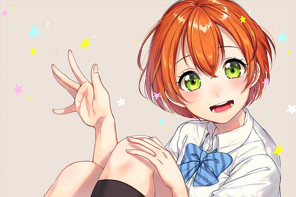 Rin Hoshizora dans Love Live!