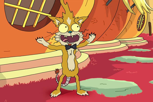 Squanchy en Rick and Morty