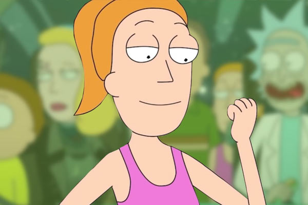 Summer Smith en Rick and Morty