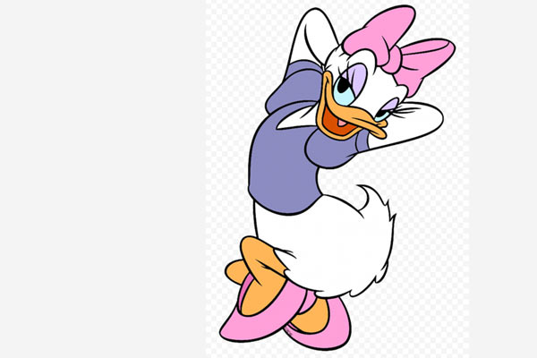 Daisy Duck en Mickey Mouse