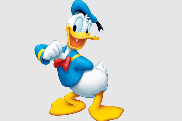 Donald Duck en Mickey Mouse