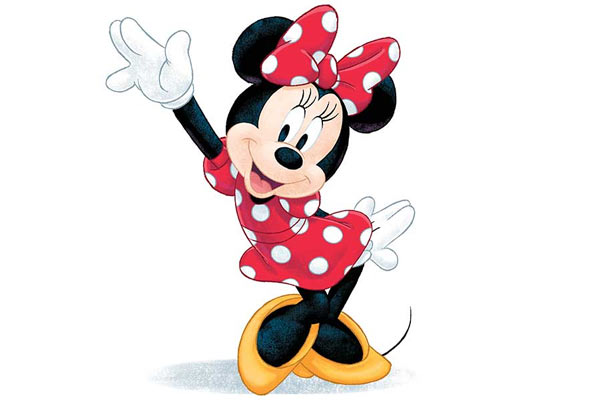 Minnie Mouse en Mickey Mouse