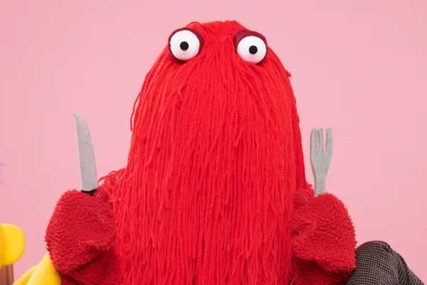 Red Guy in Don't Hug Me I'm Scared