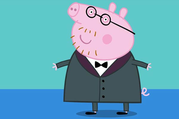 Daddy Pig in Peppa Pig