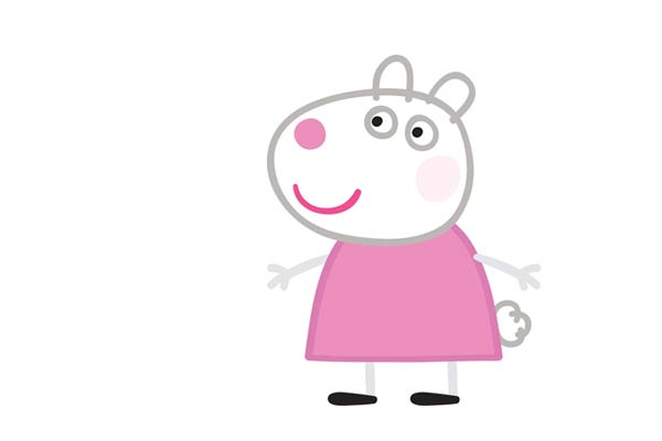 Suzy Sheep in Peppa Pig