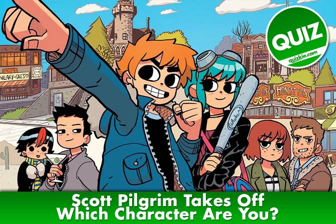 Bienvenue au quizz: Quel personnage de Scott Pilgrim Takes Off es-tu ?