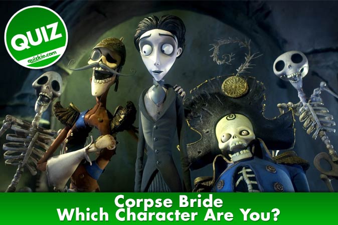 Willkommen beim Quiz: Welcher Charakter aus Corpse Bride bist du?