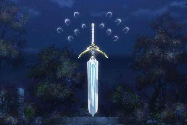 Teacher em Reincarnated as a Sword