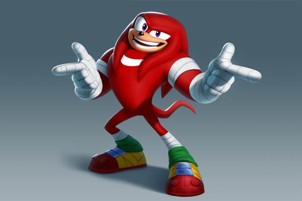 Knuckles em Sonic Boom