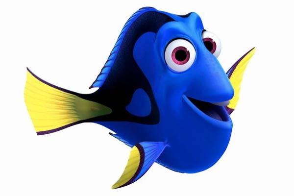 Dory en Finding Nemo