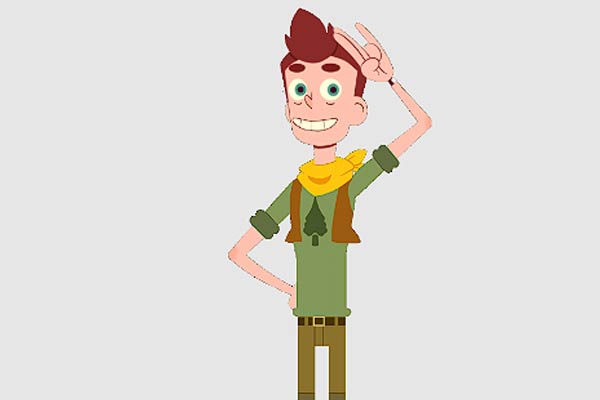David in Camp Camp