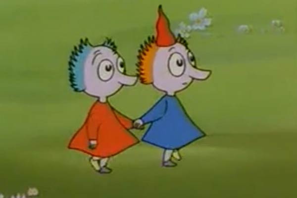 Thingumy and Bob em Moomin