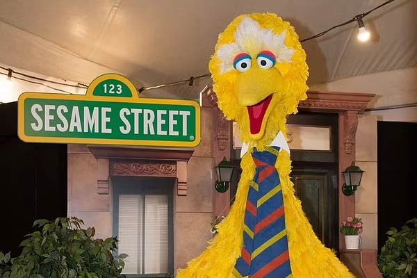 Big Bird aus Sesame Street