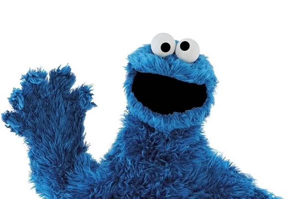 Cookie Monster aus Sesame Street