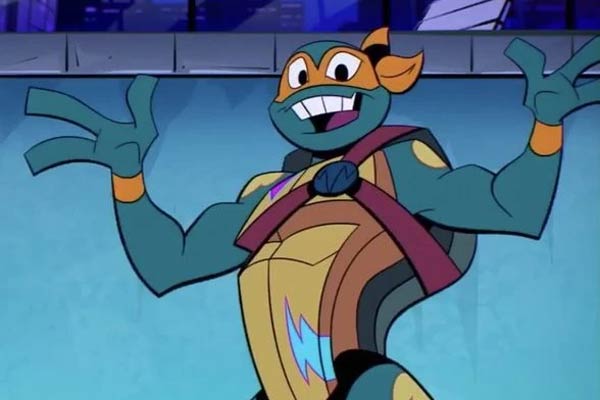 Michelangelo en ROTTMNT