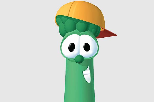 Junior Asparagus in VeggieTales