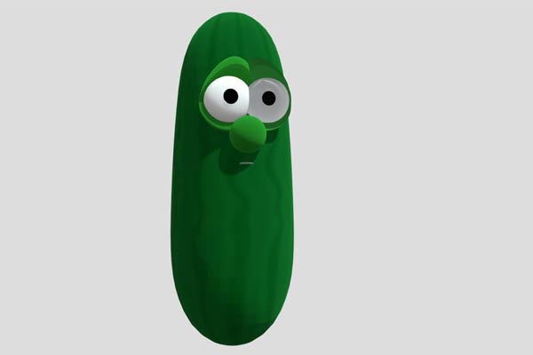 Larry the Cucumber in VeggieTales