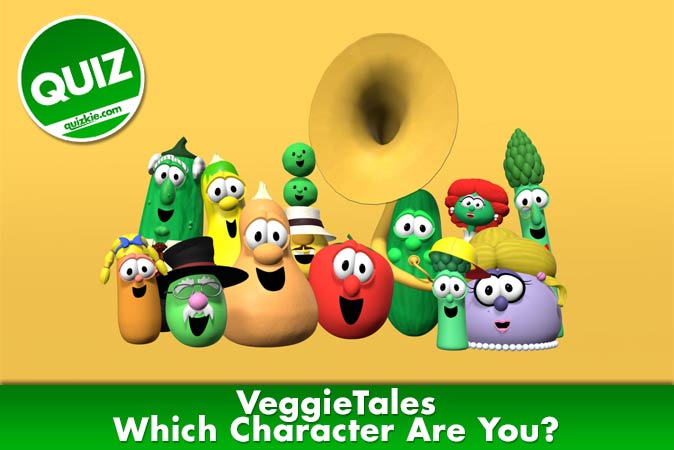 Bem-vindo ao questionário: Qual personagem de VeggieTales você é?